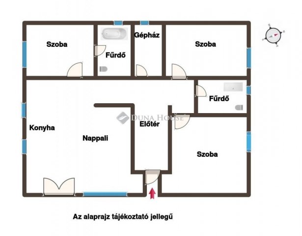 Eladó családi ház, Mohán 89 M Ft, 4 szobás