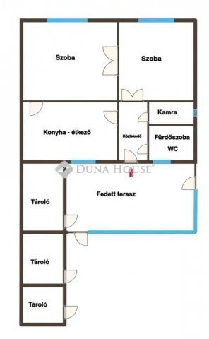 Eladó családi ház, Budapesten, XVIII. kerületben 69.9 M Ft