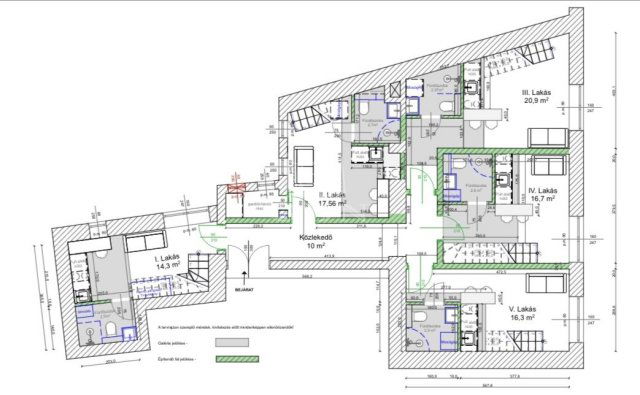Eladó téglalakás, Budapesten, VII. kerületben 45.9 M Ft