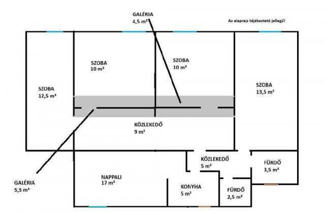 Eladó téglalakás, Budapesten, VI. kerületben 135 M Ft, 5 szobás