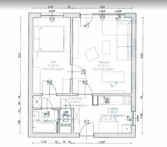 Kiadó téglalakás, albérlet, XXI. kerületben, Kossuth Lajos utcában