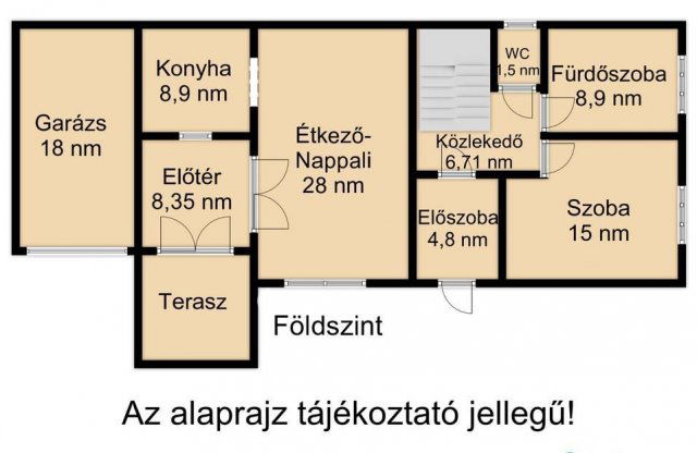 Eladó sorház, Hajdúsámsonon 79.9 M Ft, 5 szobás