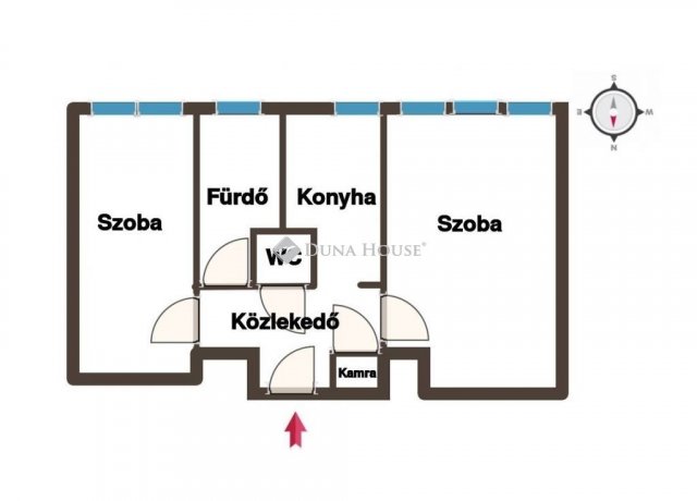 Eladó téglalakás, Budapesten, X. kerületben 59.99 M Ft, 2 szobás