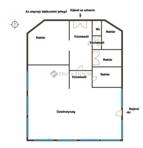 Eladó üzlethelyiség, Hódmezővásárhelyen 34 M Ft