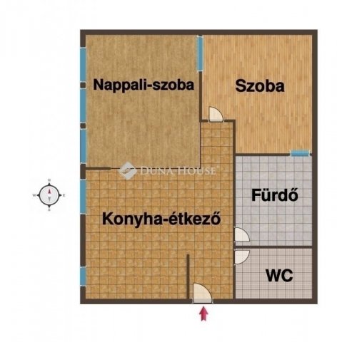 Eladó téglalakás, Kecskeméten 42.5 M Ft, 2 szobás