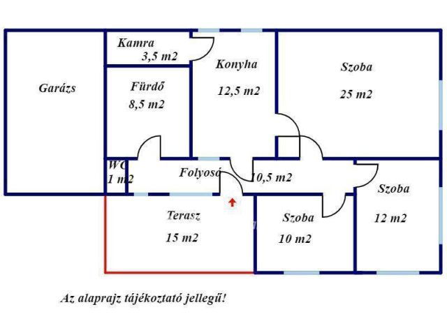 Eladó családi ház, Gyulán 16.5 M Ft, 2+1 szobás