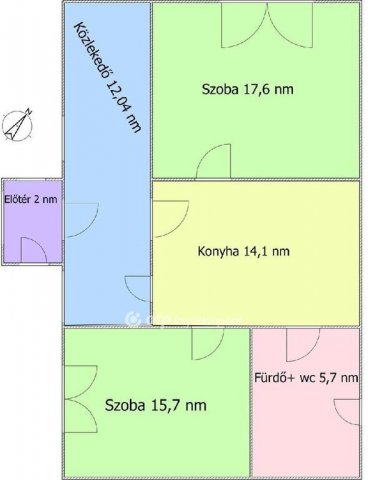 Eladó családi ház, Dömsödön 38.5 M Ft, 2 szobás