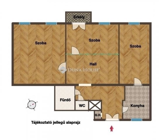 Eladó téglalakás, Budapesten, VI. kerületben 124.9 M Ft