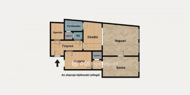 Eladó téglalakás, Budapesten, VII. kerületben 82 M Ft, 2 szobás