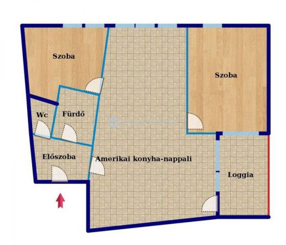 Eladó téglalakás, Pécsett 90.38 M Ft, 3 szobás