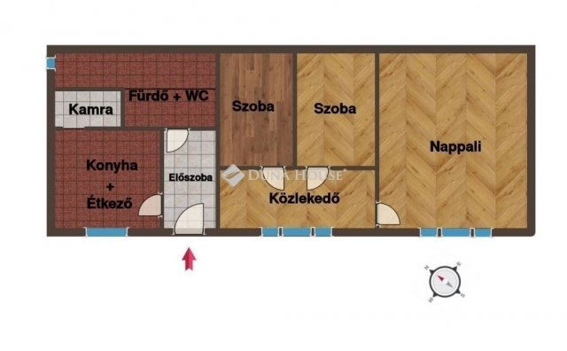 Eladó téglalakás, Budapesten, XIX. kerületben 51 M Ft, 3 szobás