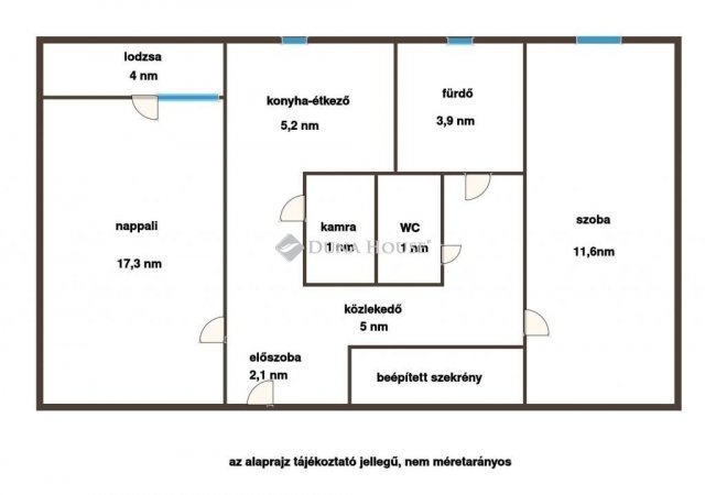 Eladó téglalakás, Budapesten, IV. kerületben 51 M Ft, 2 szobás