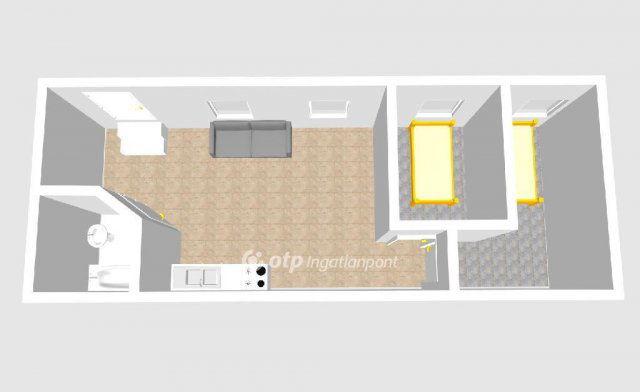 Eladó téglalakás, Budapesten, IX. kerületben 37.9 M Ft