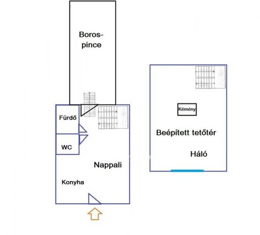 Eladó nyaraló, Balatonfőkajáron 25.9 M Ft, 1+1 szobás