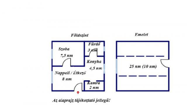 Eladó családi ház, Gyulán 21.5 M Ft, 1+1 szobás