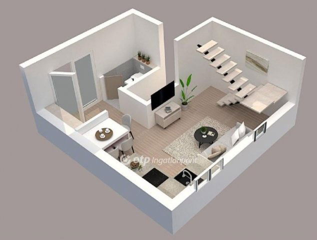 Eladó téglalakás, Nagykanizsán 49.5 M Ft, 2+1 szobás