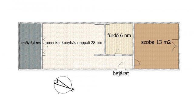 Eladó téglalakás, Budapesten, XX. kerületben 71.9 M Ft, 2 szobás