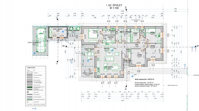Eladó ikerház, Bugyin, Arany János utcában 104.9 M Ft, 5 szobás