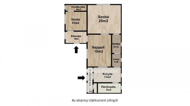 Eladó családi ház, Hajdúszoboszlón 56.99 M Ft, 3 szobás