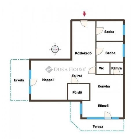 Eladó panellakás, Kecskeméten 54.9 M Ft, 3 szobás