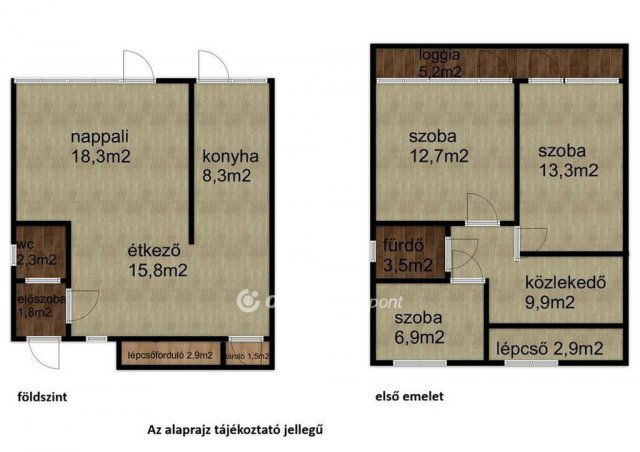 Eladó sorház, Nyírtelken 56.9 M Ft, 2+1 szobás
