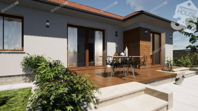 Eladó ikerház, Tahitótfalun 93.9 M Ft, 4 szobás