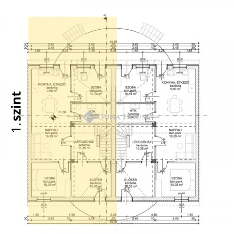 Eladó ikerház, Budapesten, XVIII. kerületben 199.999 M Ft