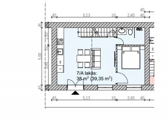 Eladó téglalakás, Budapesten, VII. kerületben 80.9 M Ft