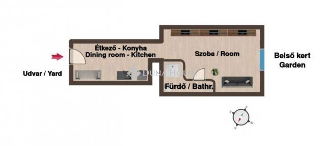 Eladó téglalakás, Budapesten, VII. kerületben 58.9 M Ft