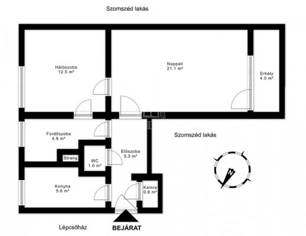 Eladó téglalakás, Budapesten, XIV. kerületben 70.2 M Ft