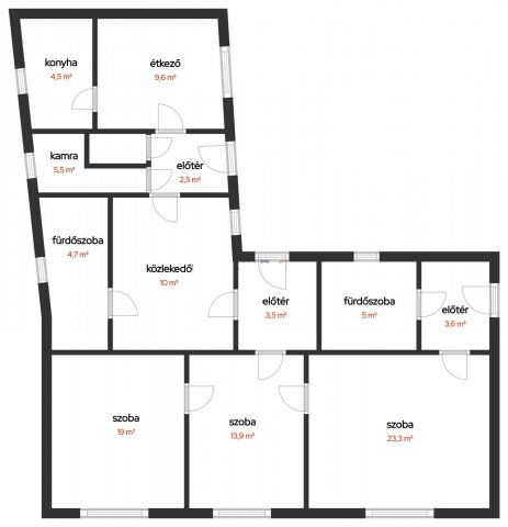 Eladó családi ház, Gyulán 37.9 M Ft, 3 szobás