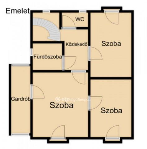 Eladó sorház, Hajdúszoboszlón 98.9 M Ft, 1+3 szobás