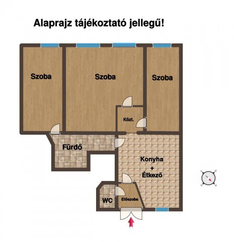 Eladó téglalakás, Budapesten, VII. kerületben, Dohány utcában