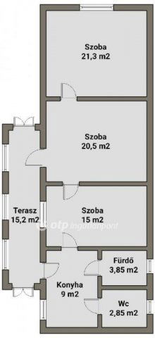 Eladó családi ház, Kisvárdán 18 M Ft, 3 szobás