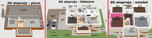 Eladó családi ház, Makláron 120 M Ft, 6 szobás