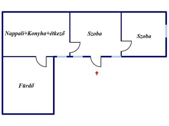 Eladó családi ház, Demecseren 9.9 M Ft, 2 szobás