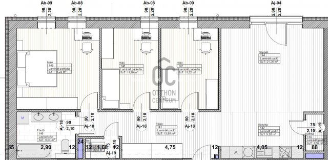Eladó téglalakás, Kiskunlacházán 97.9 M Ft, 4 szobás