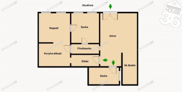 Eladó családi ház, Kecskeméten 54.9 M Ft, 2 szobás