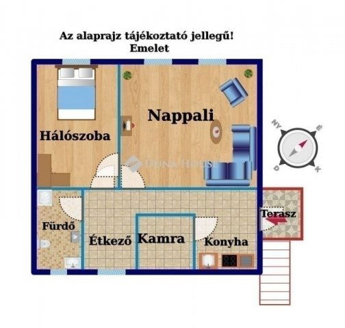 Eladó családi ház, Budapesten, XIX. kerületben 89.9 M Ft