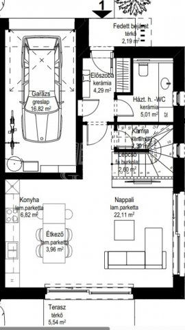 Eladó ikerház, Budapesten, X. kerületben 169 M Ft, 4 szobás