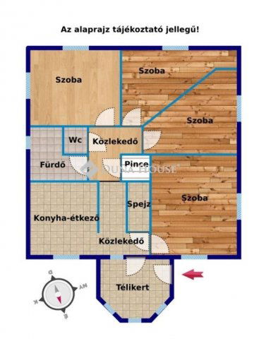 Eladó családi ház, Pomázon 98 M Ft, 4 szobás