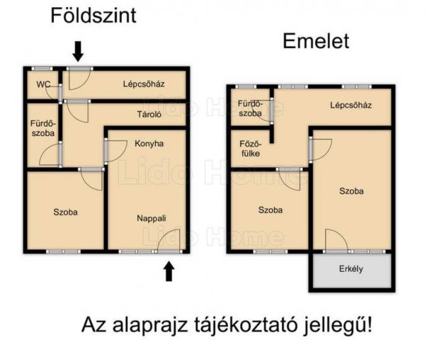 Eladó sorház, Alsóörsön 119 M Ft, 4 szobás