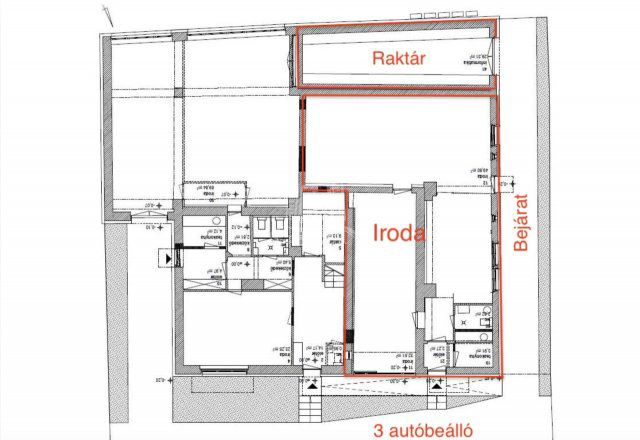 Kiadó iroda, Budapesten, XI. kerületben 611 E Ft / hó, 3 szobás