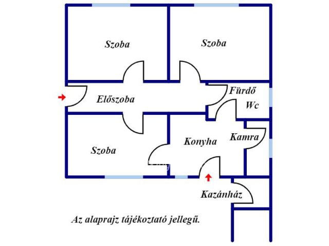 Eladó családi ház, Békéscsabán 32.9 M Ft, 3 szobás