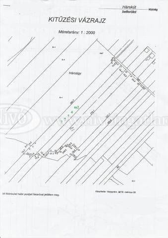 Eladó telek, Hárskúton 8.5 M Ft / költözzbe.hu