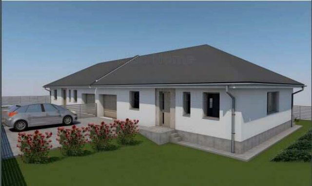 Eladó ikerház, Keszthelyen 109.9 M Ft, 3 szobás