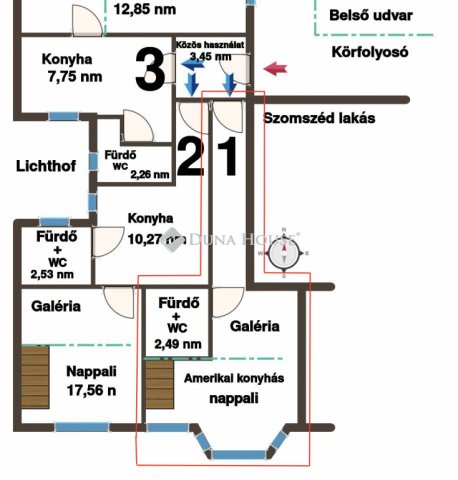 Eladó téglalakás, Budapesten, XIII. kerületben 69.99 M Ft