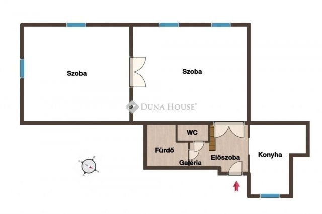 Eladó téglalakás, Budapesten, I. kerületben 169.9 M Ft, 2 szobás