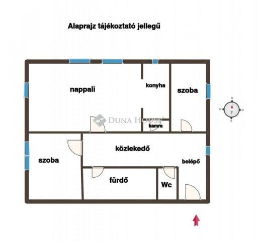 Eladó téglalakás, Székesfehérvárott 79.9 M Ft, 2+1 szobás