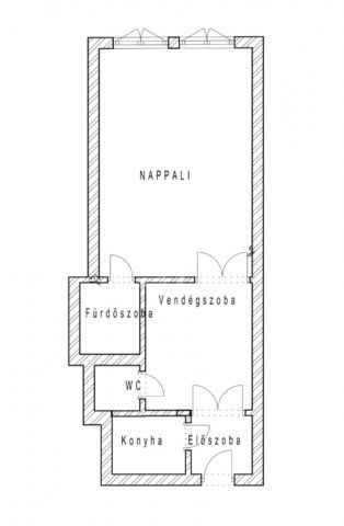 Eladó téglalakás, Budapesten, IX. kerületben 72.9 M Ft, 1 szobás